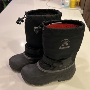 Kamik kids winter boots.